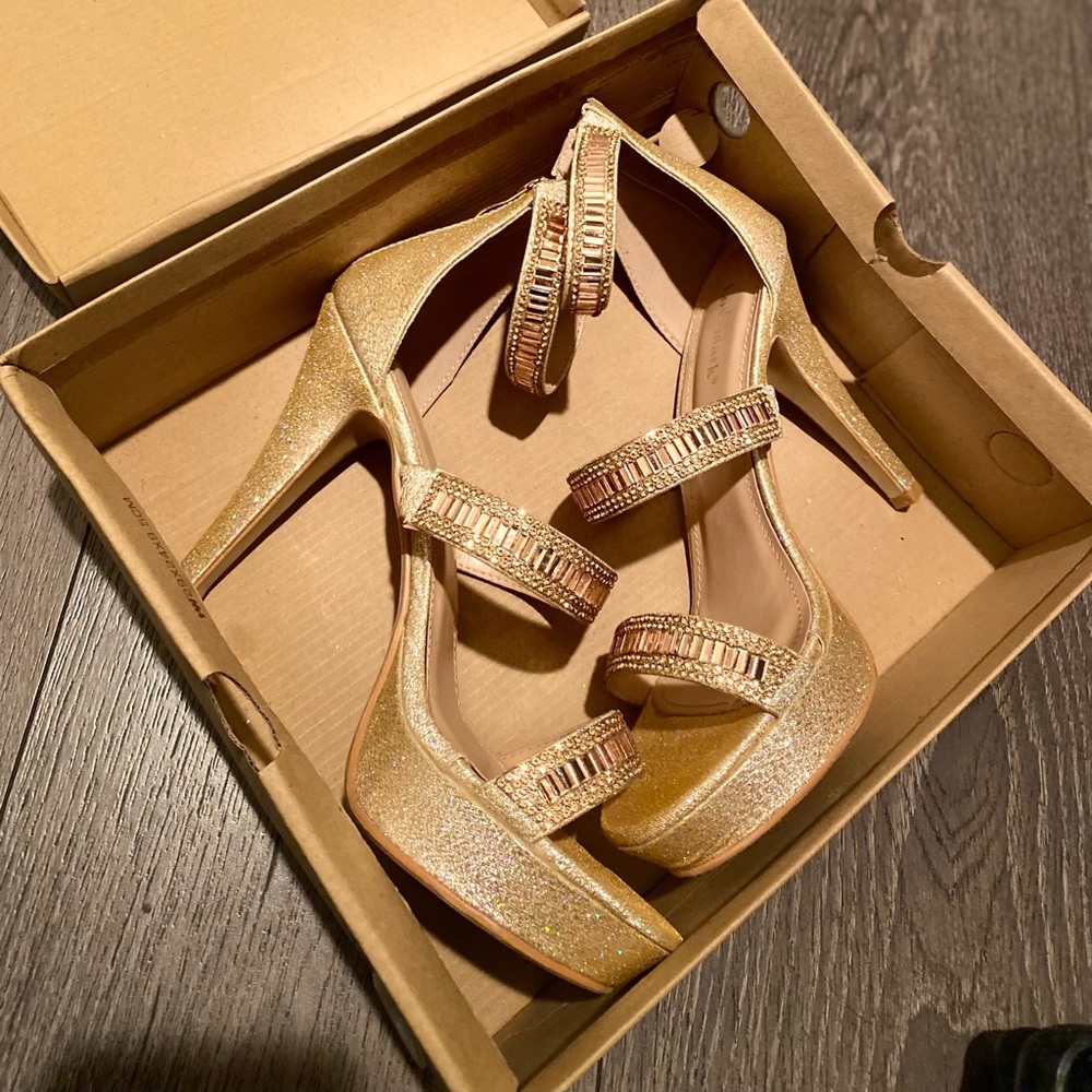 Rose Gold high heels 👠✨